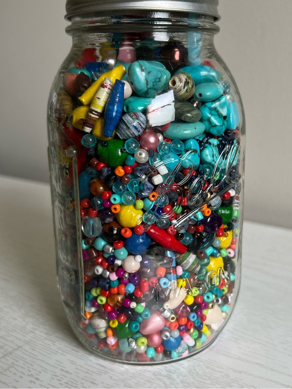 Glass Bead Jar Assorted - Picture 2 of 5